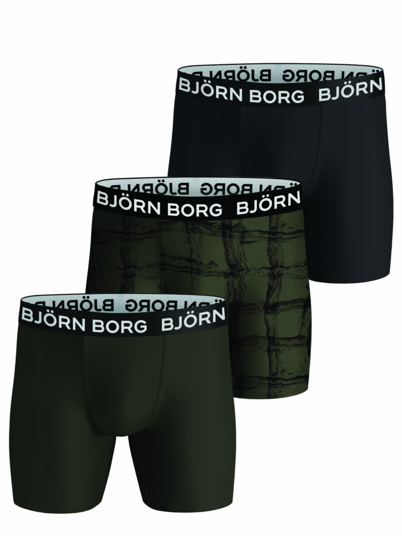, Björn Borg PERFORMANCE BOXER 3p MULTIPACK 5, Lingerie By M