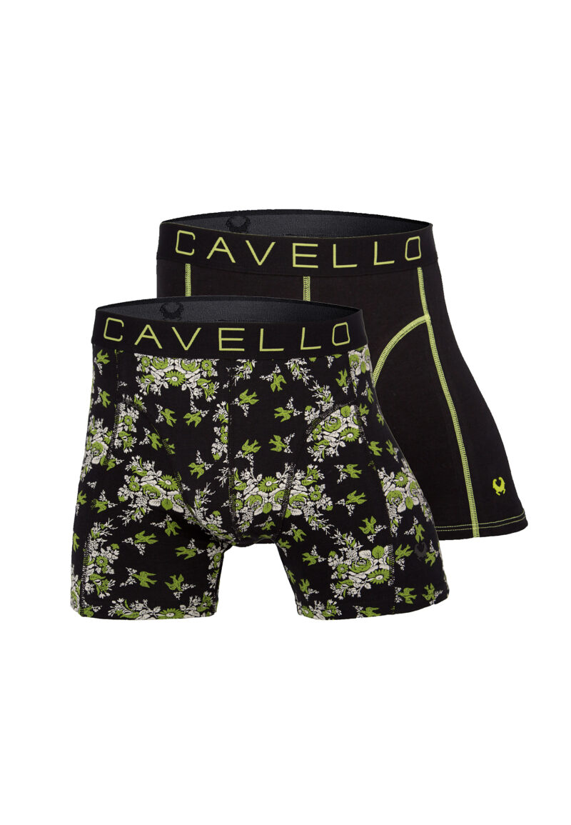 , Cavello Boxershort 2p groen, Lingerie By M