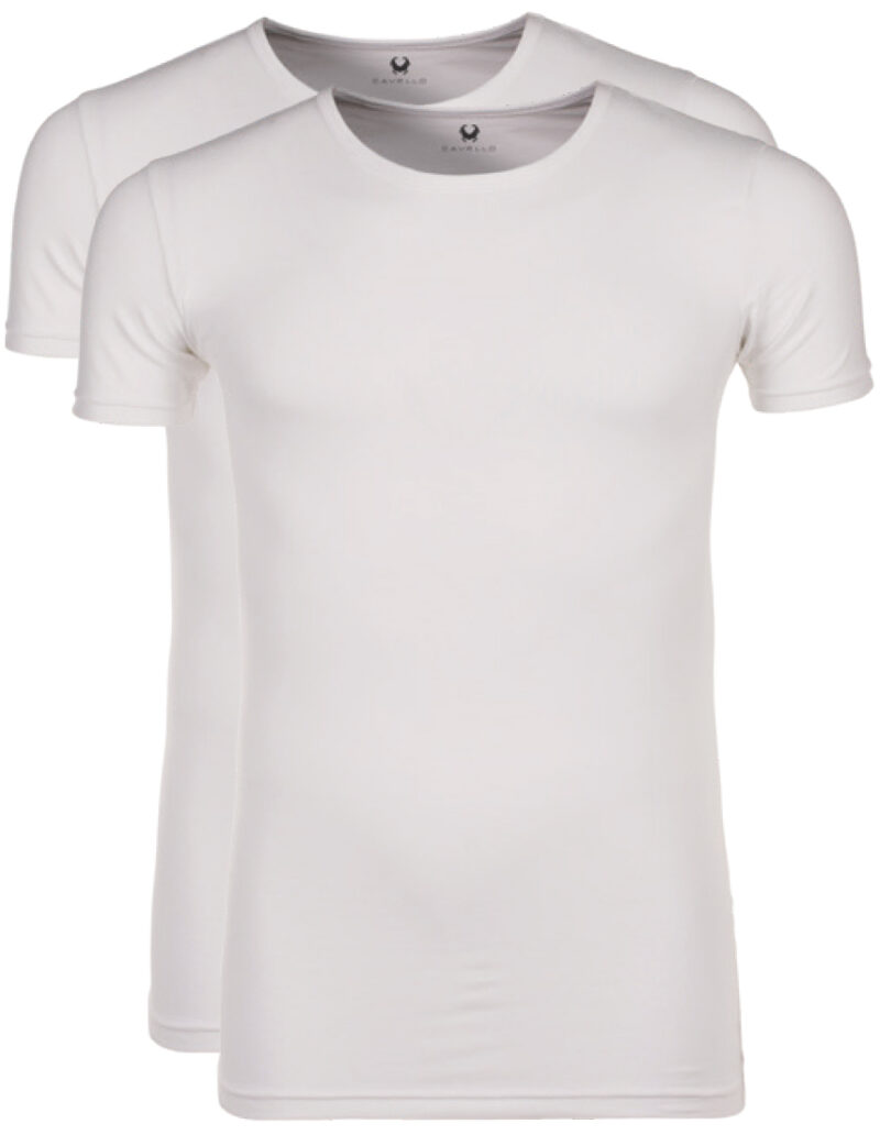Lingerie By M - Cavello T-shirt O-Neck wit - Ontdek het Cavello O-Neck T-shirt uit de Serie Basis - Ervaar comfort en stijl met ons dagelijkse T-shirt. Beschikbaar in verschillende kleuren en maten. Bestel vandaag voor een moeiteloze look!