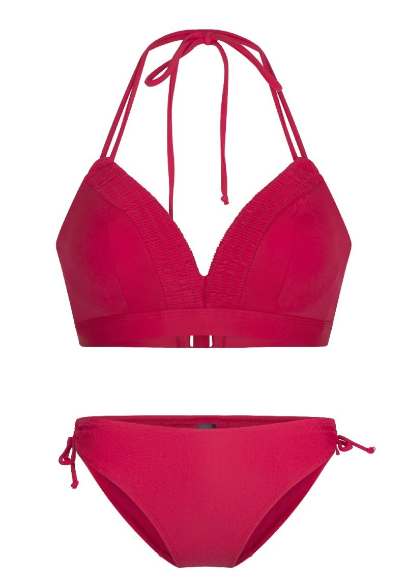 , LingaDore Halterneck bikiniset red, Lingerie By M