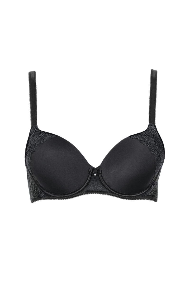 , Lisca EVELYN Foamcup BH Zwart, Lingerie By M