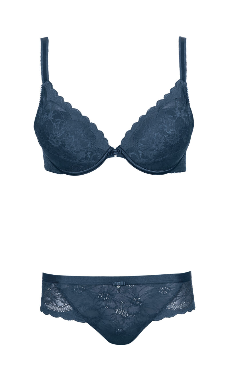 , Lisca EVELYN Push-up BH Blauw, Lingerie By M