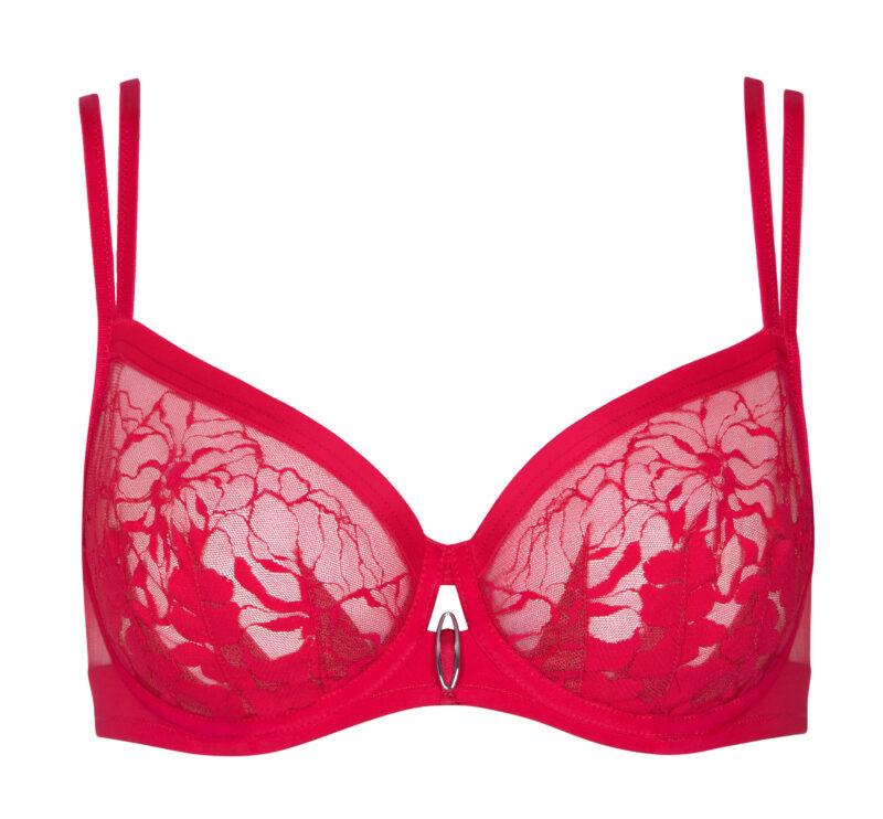 , Lisca Selection FLAMENCO Beugel BH Red Flame, Lingerie By M