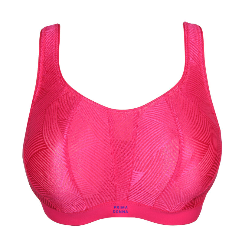 , Prima Donna Sport THE GAME voorgevormde sport BH Electric Pink, Lingerie By M