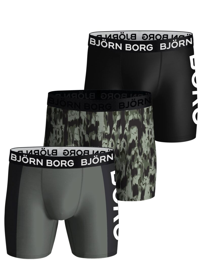 , Björn Borg PERFORMANCE BOXER 3p Multipack 4, Lingerie By M