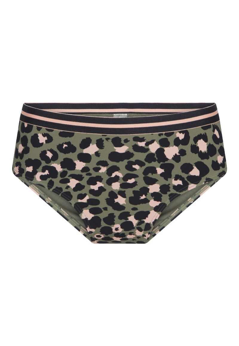 , LingaDore Bikini broek leopard pink, Lingerie By M