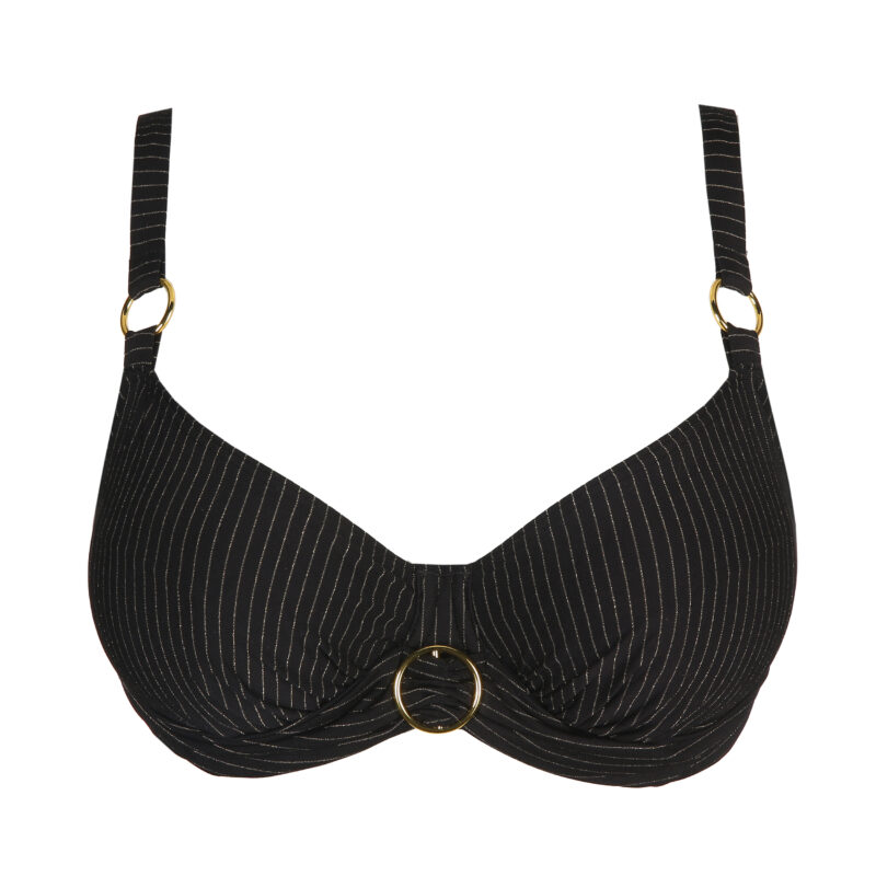 , Prima Donna Swim SOLTA volle cup bikinitop zwart, Lingerie By M