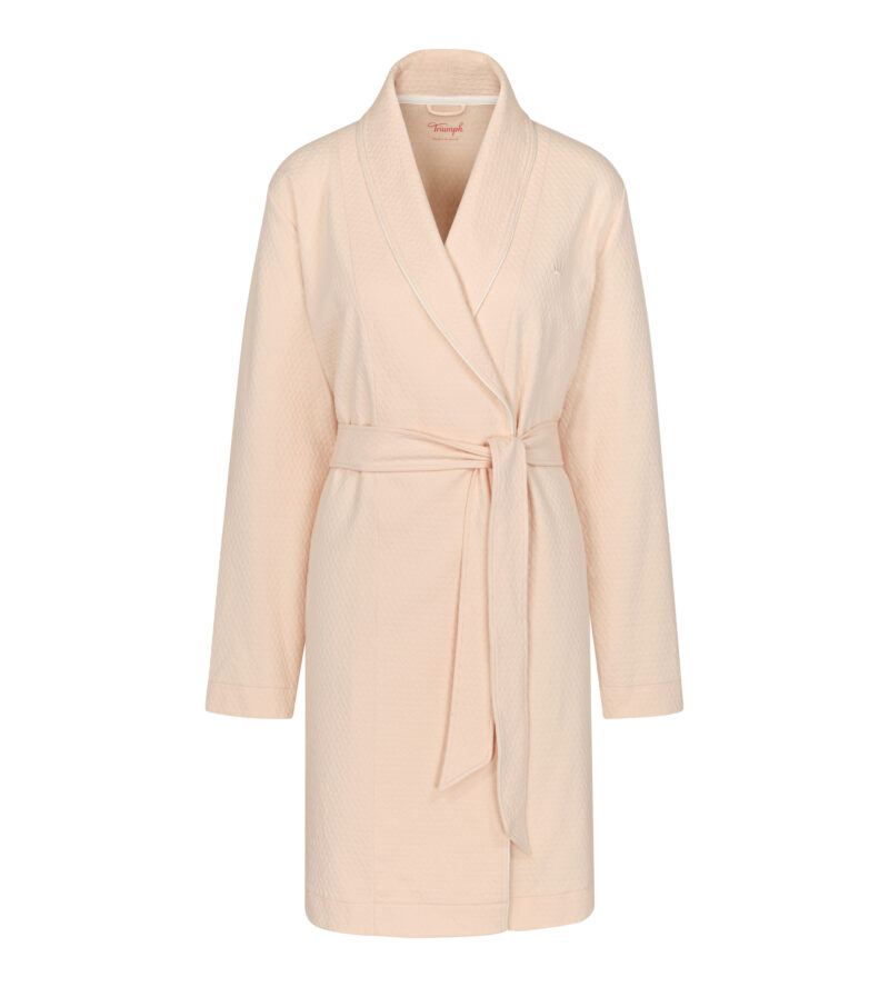 , Triumph Robes WAFFLE ROBE 01 APRICOT BEIGE, Lingerie By M