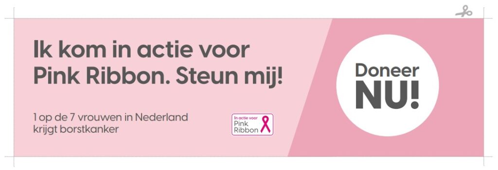Pink Ribbon, Strijd Samen met Ons Tegen Borstkanker: Elke Beha Telt!, Lingerie By M