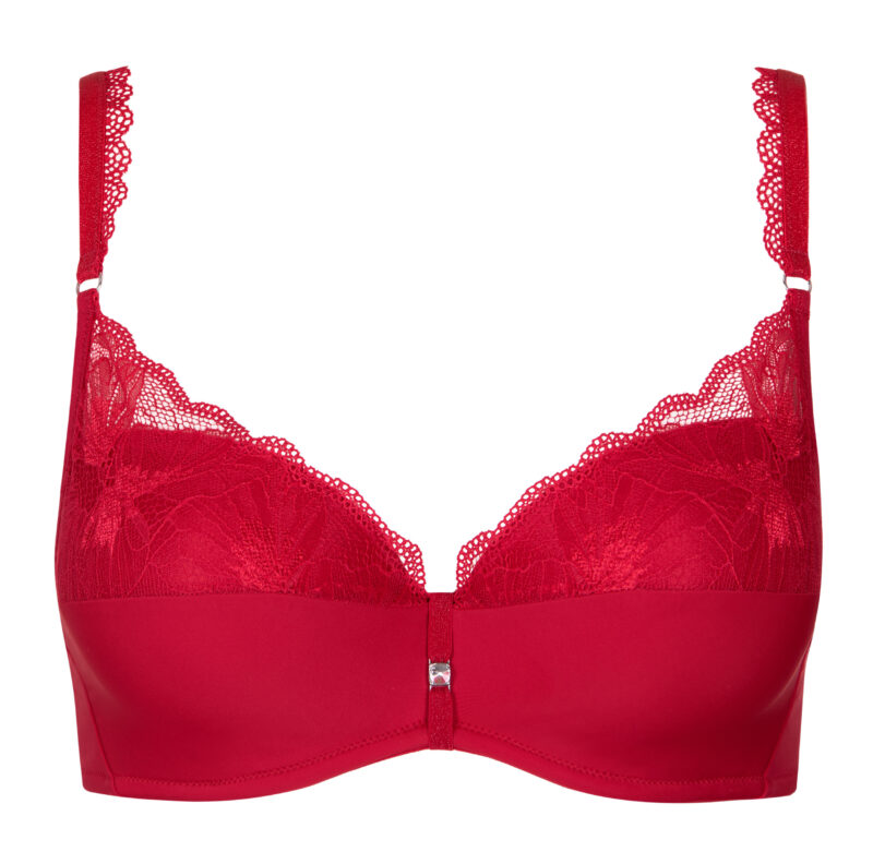 , Lisca SYMPATHY Bra With Moulded Foam A1 rood, Lingerie By M