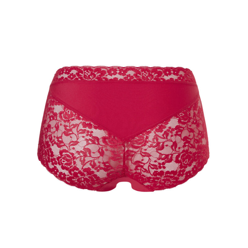 , Ten Cate SECRETS High waist lace red, Lingerie By M