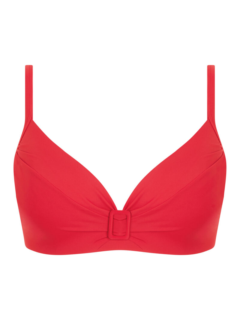 , Femilet by Chantelle RIVERO Voorgevormde Bikini Top red, Lingerie By M