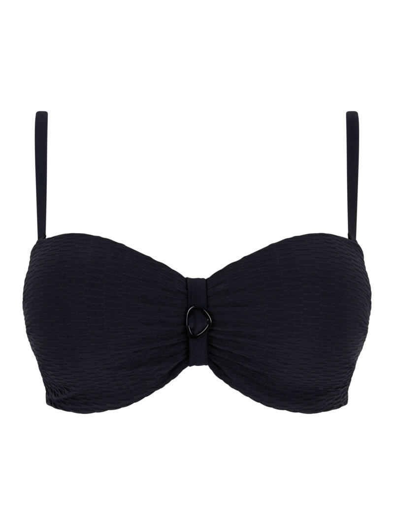 , Chantelle Swim BONAIRE Bandeau Bikini Top zwart, Lingerie By M
