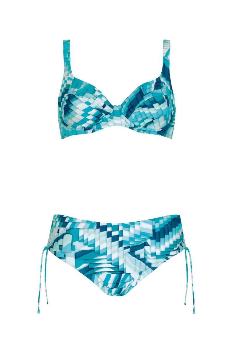 Lingerie By M - Sunflair Bikini Turquoise - Bestel vandaag nog jouw Sunflair Bikini en voel je onweerstaanbaar op het strand!