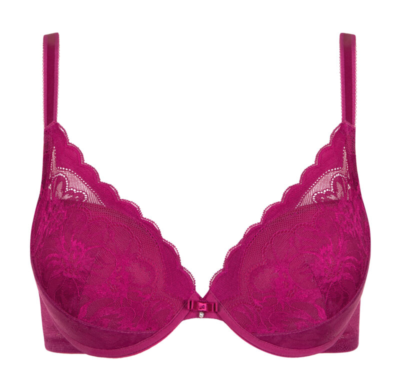 Lingerie By M - Lisca EVELYN Push-up BH Paars - Creëer een verleidelijk decolleté met de Lisca Push-up BH uit de Serie Evelyn. Stijlvol en comfortabel. Bestel nu voor een prachtige uitstraling