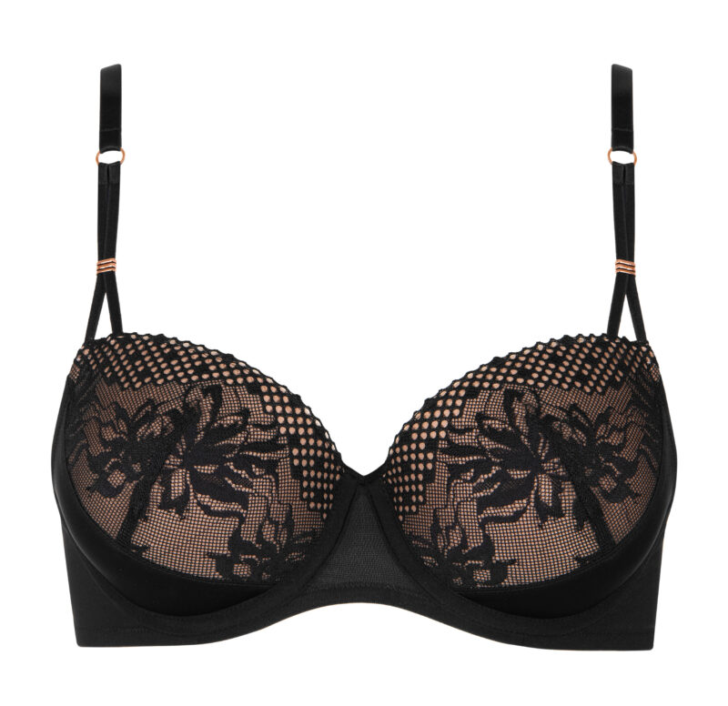 Lisca MELANIE Beha voorgevormd 02 zwart | Lingerie By M