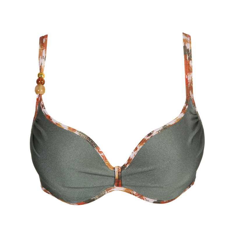 Lingerie By M - Marie Jo Swim CRETE voorgevormde bikini hartvorm Inca Gold - Creëer een betoverende strandlook met de Marie Jo voorgevormde hartvormige bikini uit Serie Crete van Marie Jo Swim. Ervaar luxe en stijl in één.