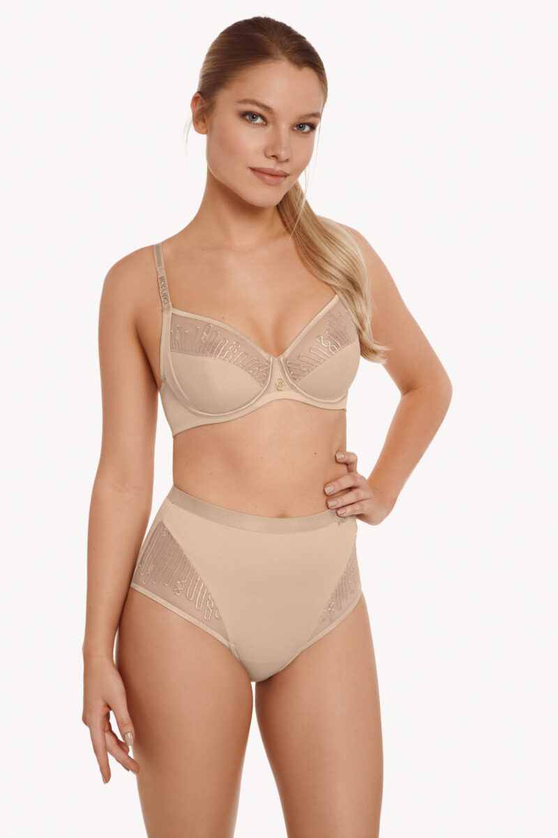 Lisca IVONNE Beugel BH niet voorgevormd Naturel | Lingerie By M