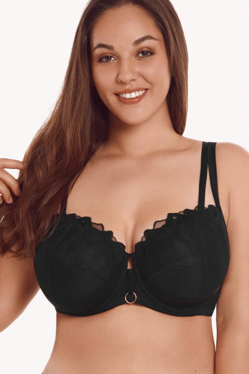 Lisca Selection SAPPHIRE Schaumstoff-Cup-BH Schwarz | Lingerie By M