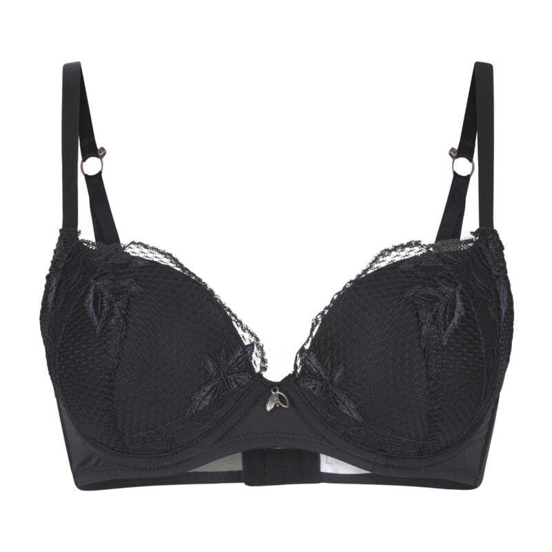 LingaDore Gel-BH Schwarz | Lingerie By M