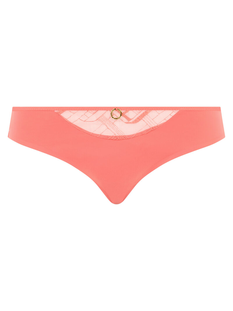 Chantelle GRAPHIC SUPPORT GRAPHIC SUPPORT SLIP CORAL | Lingerie By M