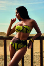 David Geo Vibrant Bandeau bikini LIME
