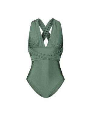 Ten Cate WOW Badpak zonder Beugel green sparkle