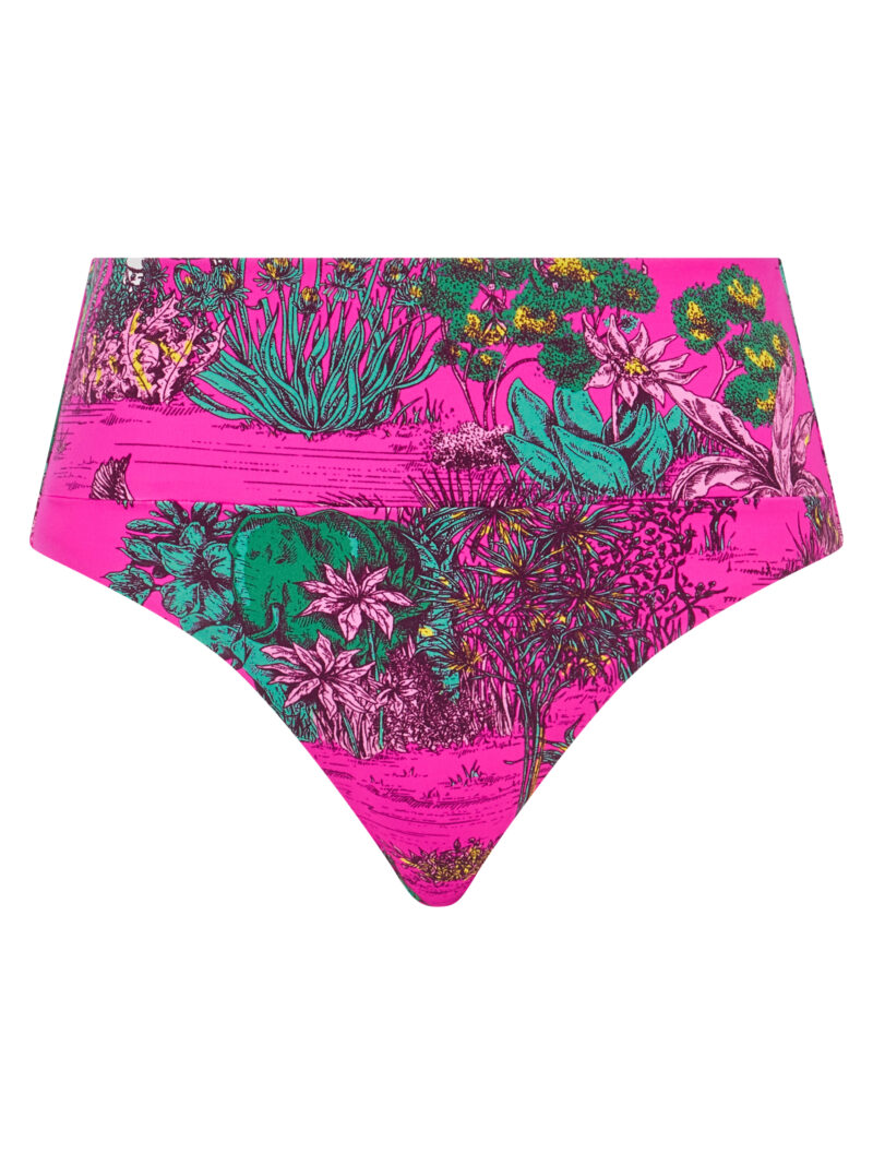 Chantelle Swim Sauvage bikini broek Pink jungle | Lingerie By M