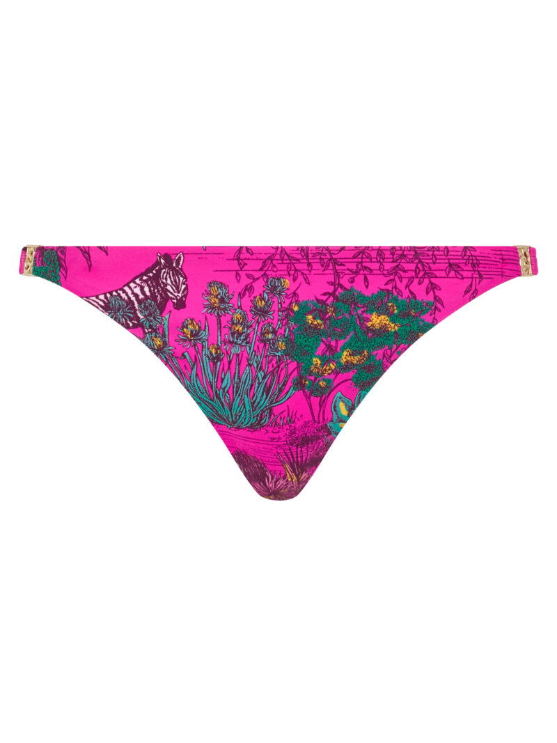 Chantelle Swim Sauvage Mini bikini broek Pink jungle | Lingerie By M