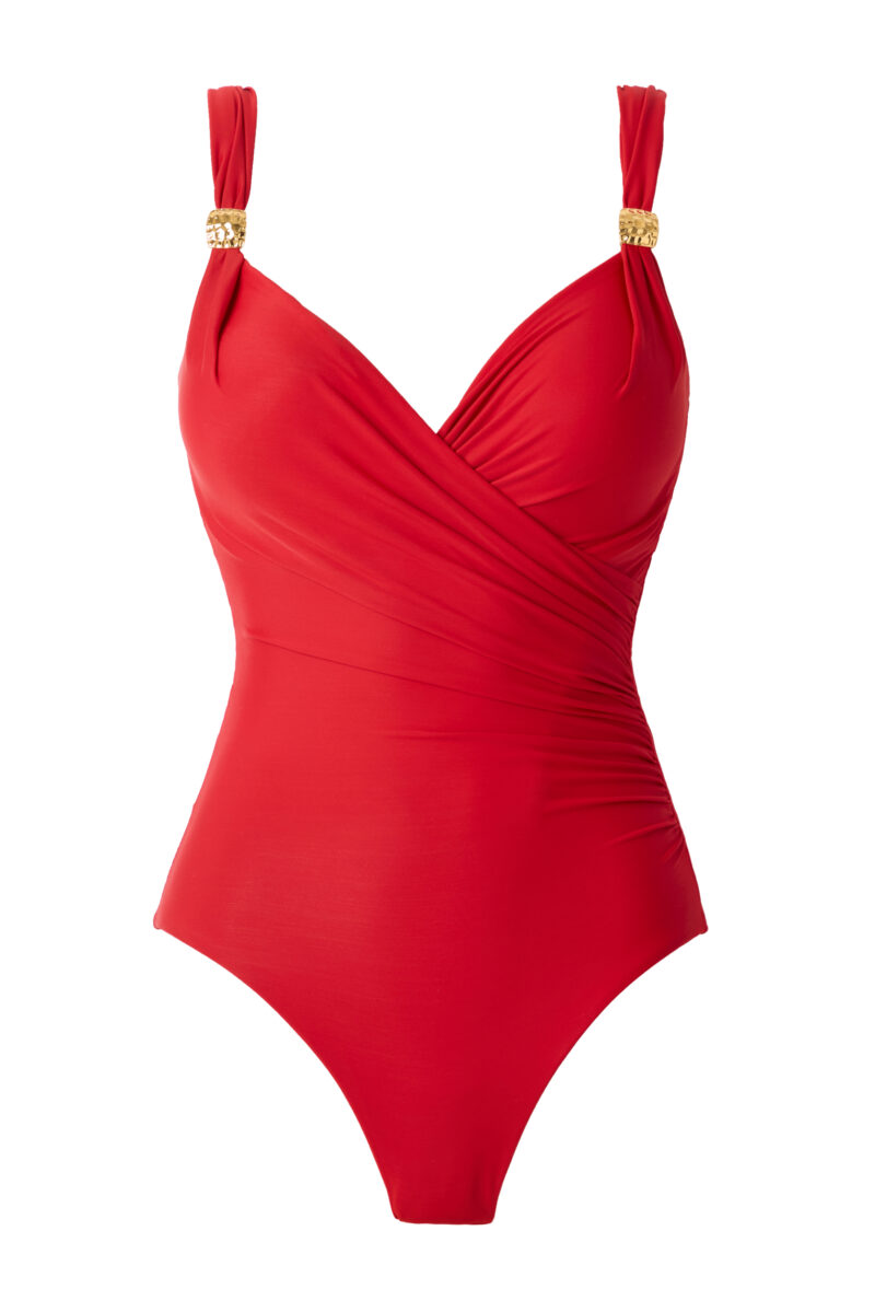 MiracleSuit RAZZEL DAZZLE Badpak correctie Cayenne | Lingerie By M