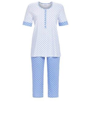 Ringella Pyjama Met capri broek BRIGHT BLUE