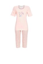 Ringella Pyjama Met capri broek Zalm
