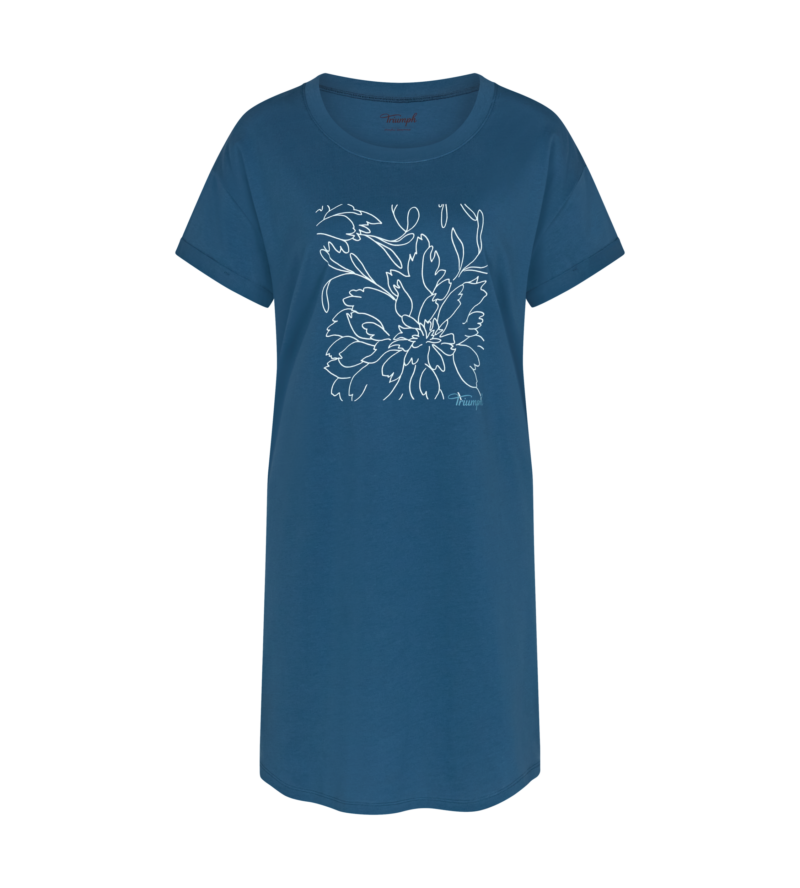 Triumph Nacht shirt NDK X 01 O MidBlue | Lingerie By M