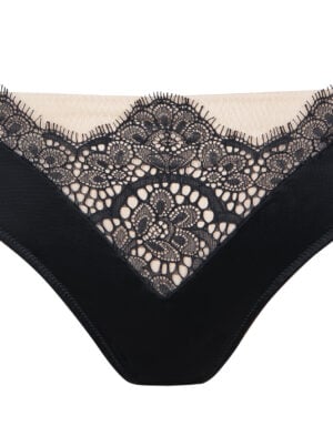 Lisca Selection DIVA Brasilslip - ouvert 02 zwart