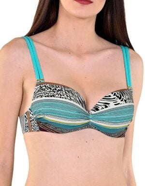 Lisca Swim Freetown Bikini-Top Turquoise