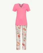 Ringella Pyjama met 7/8 broek roze