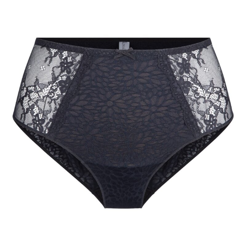 LingaDore DAILY High Waist Brief ZWART / NUDE | Lingerie By M