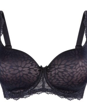 LingaDore DAILY uni fit plus bra ZWART / NUDE