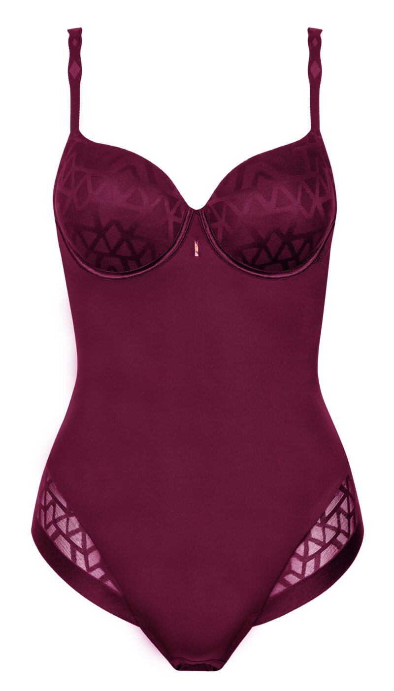 Lisca Opal Body Foam cup Purple magenta | Lingerie By M