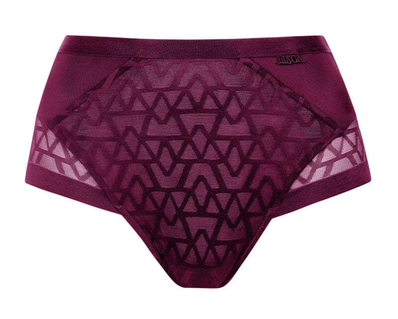 Lisca Opal High Waist Brief Purple magenta | Lingerie By M