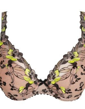 Prima Donna MANALI plunge bh halve mousse cups Wild Bloom