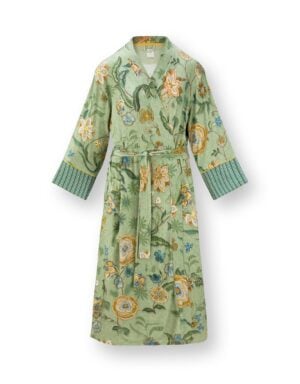 Pip Studio Lounge Hakuna Noa KImono Jabali green