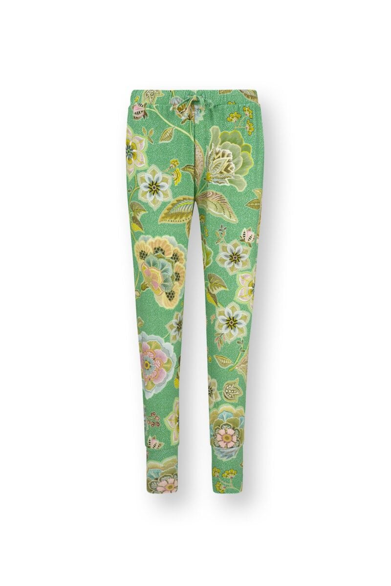 Pip Studio Lounge Matala Bobien Long Trousers GREEN | Lingerie By M