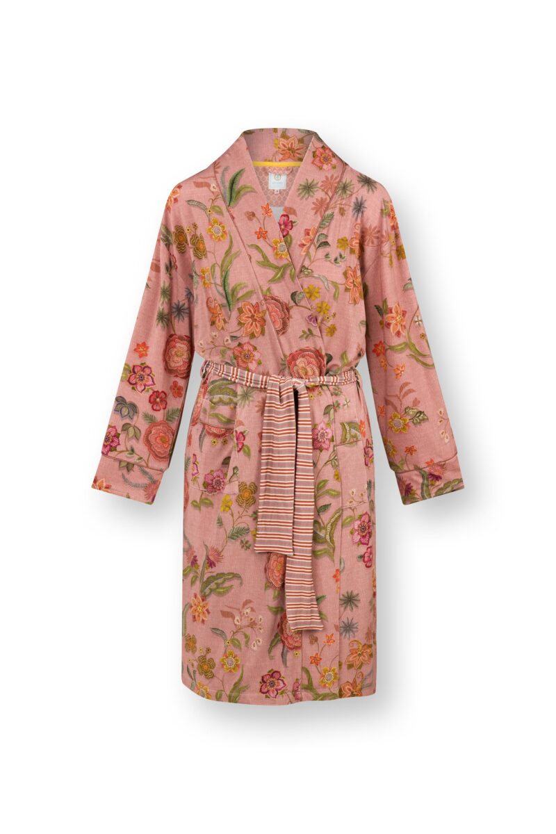 Pip Studio Lounge Nisha Kimono Coral | Lingerie By M