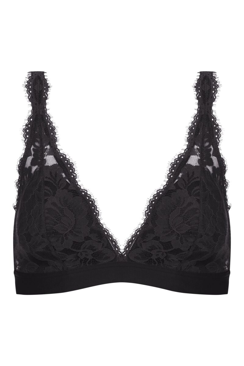 Mey Poetry Vogue triangle bra zwart | Lingerie By M