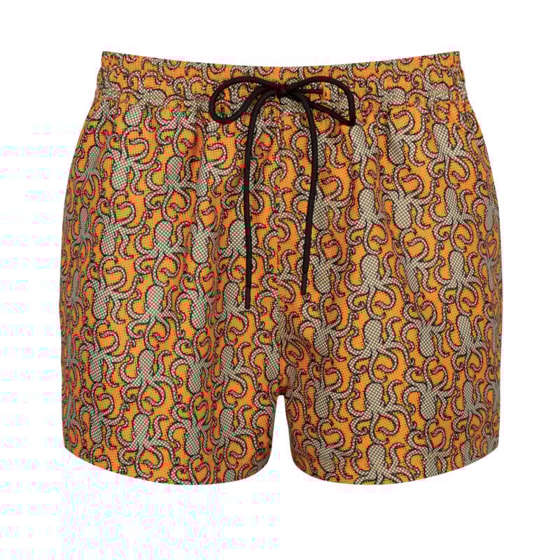 Sloggi SHORE SPINYPUFFER Boxer YELLOW - DARK COMBINATION | Lingerie By M