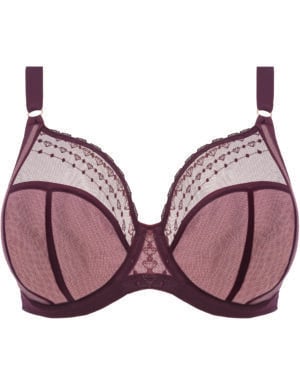Elomi Lingerie MATILDA BH Plunge Wine Diamond