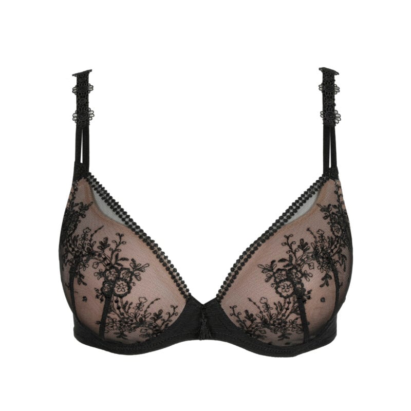 Marie Jo ANNAELLE voorgevormde bh - hartvorm zwart | Lingerie By M