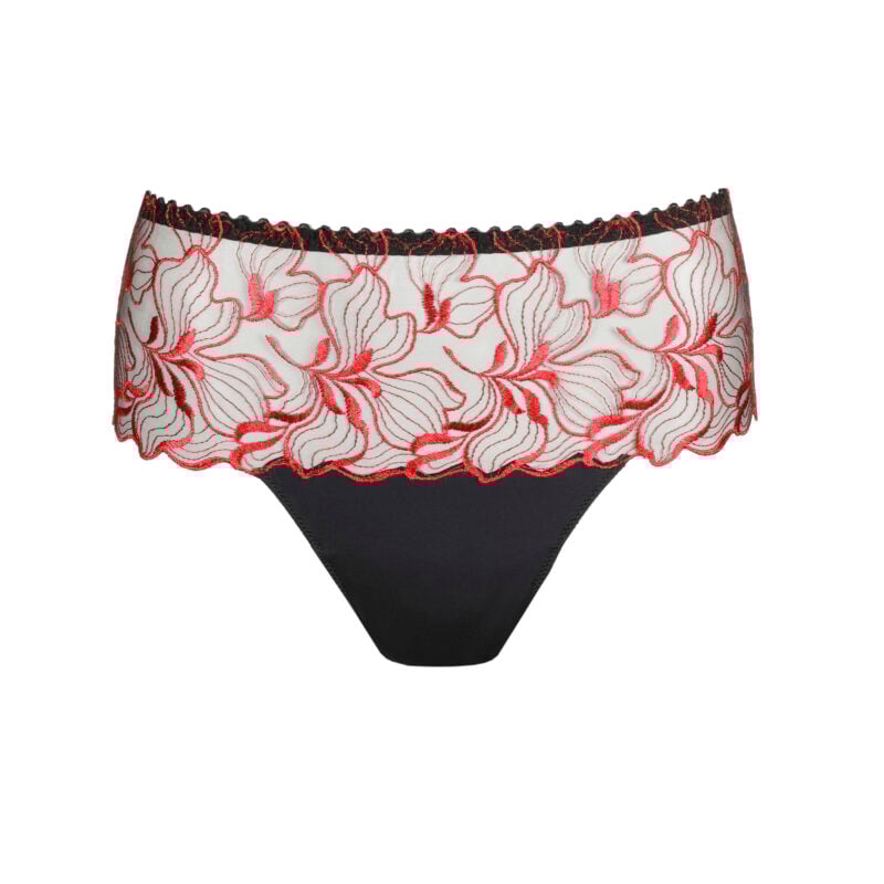 Prima Donna SPRINGDALE luxe string Black Rose | Lingerie By M