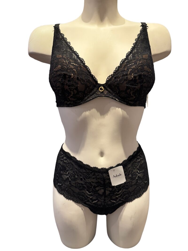 Aubade ROSESSENCE SHORT Noir | Lingerie By M